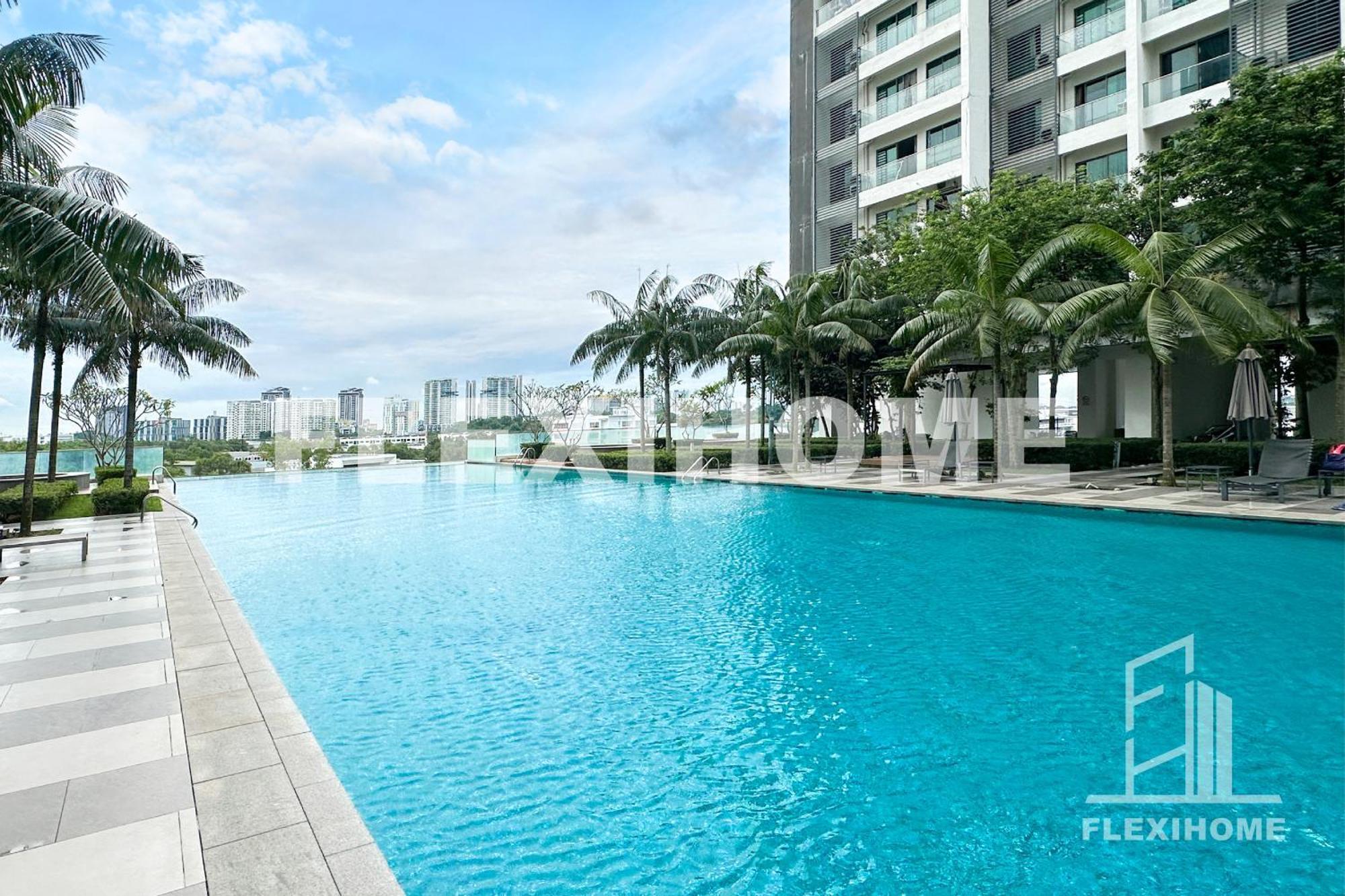 1-2 Guests, Hbo-go Tv, Bali-style In Cybersquare, By Flexihome-my Apartment