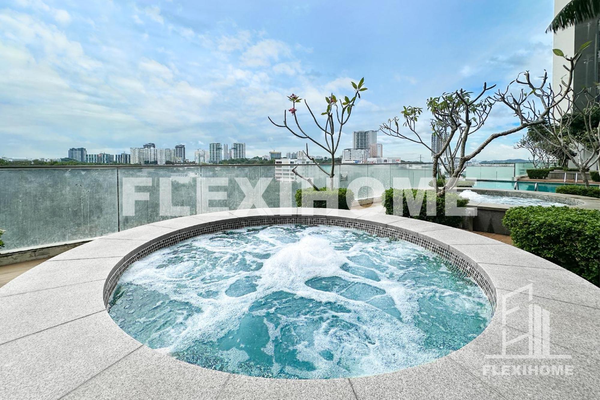 1-2 Guests, Hbo-go Tv, Bali-style In Cybersquare, By Flexihome-my